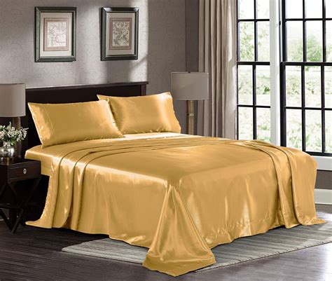 king size gold sheet sets